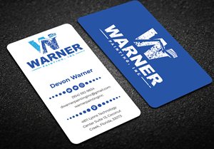 Business Card Design by Expert Bappy for Warner Painting, Inc. | Design: #37752643