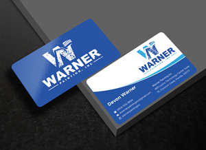 Business Card Design by Expert Bappy for Warner Painting, Inc. | Design: #37753414