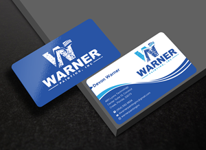 Business Card Design by Expert Bappy for Warner Painting, Inc. | Design: #37753462