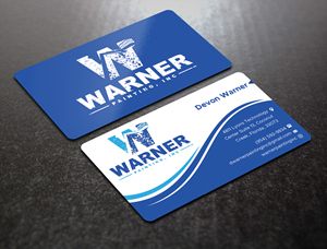 Business Card Design by Expert Bappy for Warner Painting, Inc. | Design: #37753463