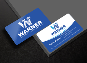 Business Card Design by Expert Bappy for Warner Painting, Inc. | Design: #37753503