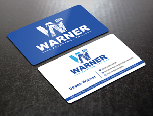 Business Card Design by Expert Bappy for Warner Painting, Inc. | Design: #37753515
