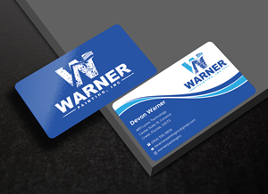 Business Card Design by Expert Bappy for Warner Painting, Inc. | Design: #37753813