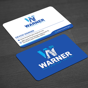 Visitenkarten-Design von WellDesign für Warner Painting, Inc. | Design #37753417