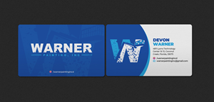 Business Card Design by INDIAN_Ashok for Warner Painting, Inc. | Design: #37754044