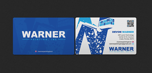 Business Card Design by INDIAN_Ashok for Warner Painting, Inc. | Design: #37754048