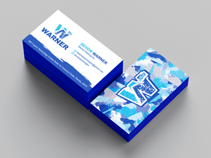 Visitenkarten-Design von JK18 für Warner Painting, Inc. | Design #37753267