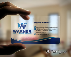 Visitenkarten-Design von SL Designer für Warner Painting, Inc. | Design: #37753255