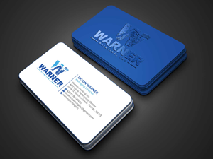 Business Card Design by R.design for Warner Painting, Inc. | Design: #37753184
