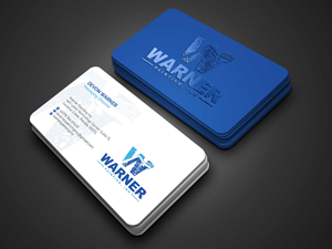 Business Card Design by R.design for Warner Painting, Inc. | Design: #37753205