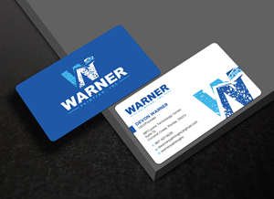 Business Card Design by Uttom 2 for Warner Painting, Inc. | Design: #37753118