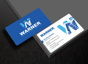 Business Card Design by Uttom 2 for Warner Painting, Inc. | Design: #37753166