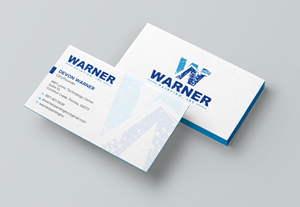 Business Card Design by Uttom 2 for Warner Painting, Inc. | Design: #37755283