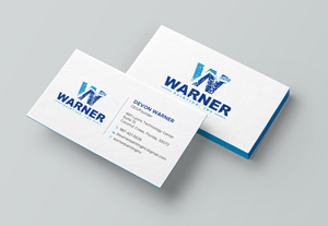 Business Card Design by Uttom 2 for Warner Painting, Inc. | Design: #37755284