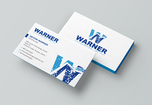 Business Card Design by Uttom 2 for Warner Painting, Inc. | Design: #37755285