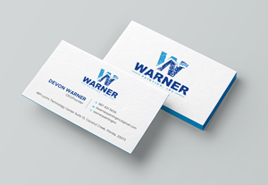 Business Card Design by Uttom 2 for Warner Painting, Inc. | Design: #37755286