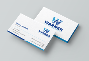 Business Card Design by Uttom 2 for Warner Painting, Inc. | Design: #37755314