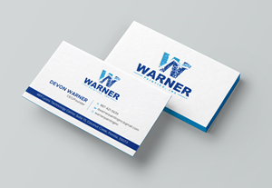 Business Card Design by Uttom 2 for Warner Painting, Inc. | Design: #37755315