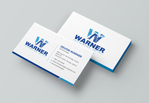 Business Card Design by Uttom 2 for Warner Painting, Inc. | Design: #37755319
