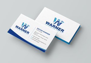 Business Card Design by Uttom 2 for Warner Painting, Inc. | Design: #37755324