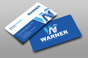 Business Card Design by Uttom 2 for Warner Painting, Inc. | Design: #37755342