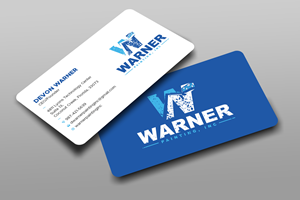 Business Card Design by Uttom 2 for Warner Painting, Inc. | Design: #37755346