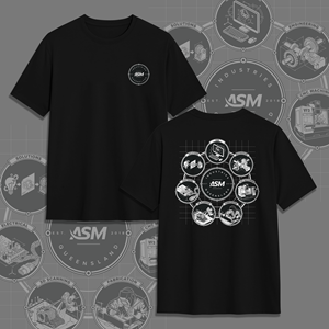 Diseño de Camiseta por V FOUR DESIGN para ASM Industries | Diseño: #37758049