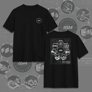 Diseño de Camiseta por V FOUR DESIGN para ASM Industries | Diseño: #37802915