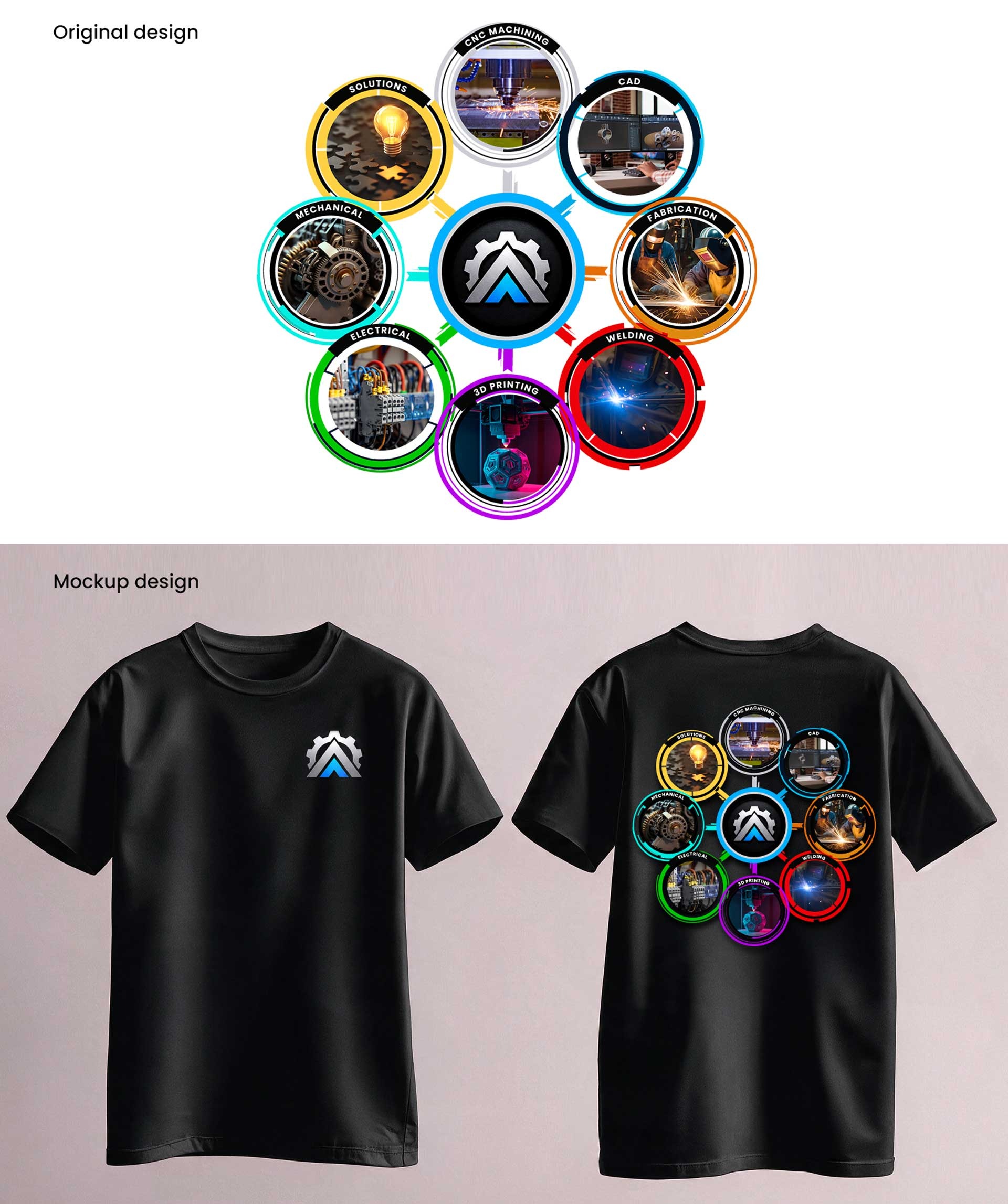 Diseño de Camiseta por arijit chowdhury para ASM Industries | Diseño #37764644