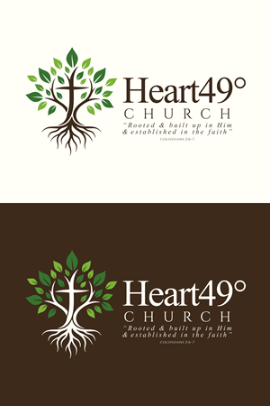 Logo Design by nikkiblue for heart49° | Design: #37760238