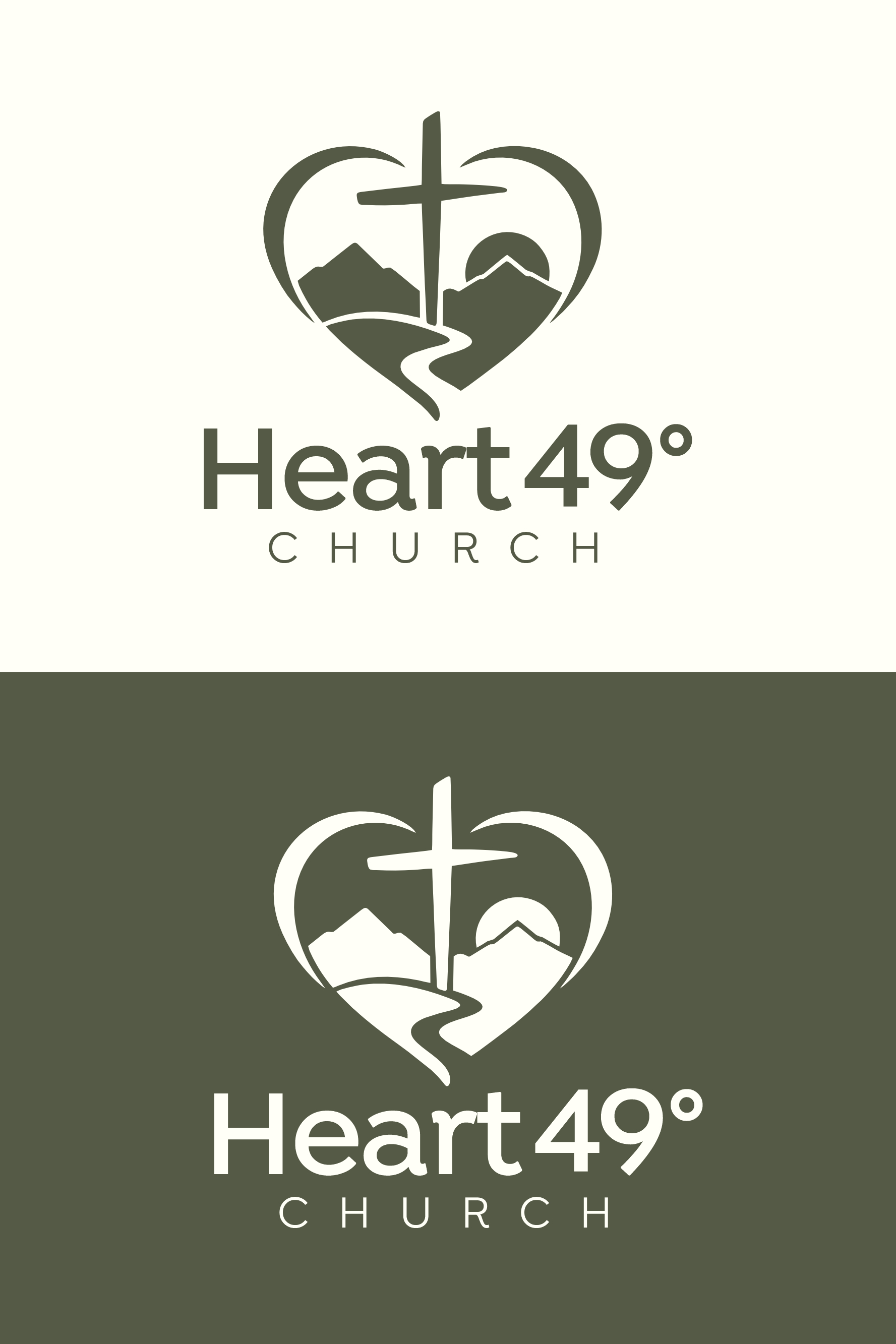 Logo Design by nikkiblue for heart49° | Design #37760298