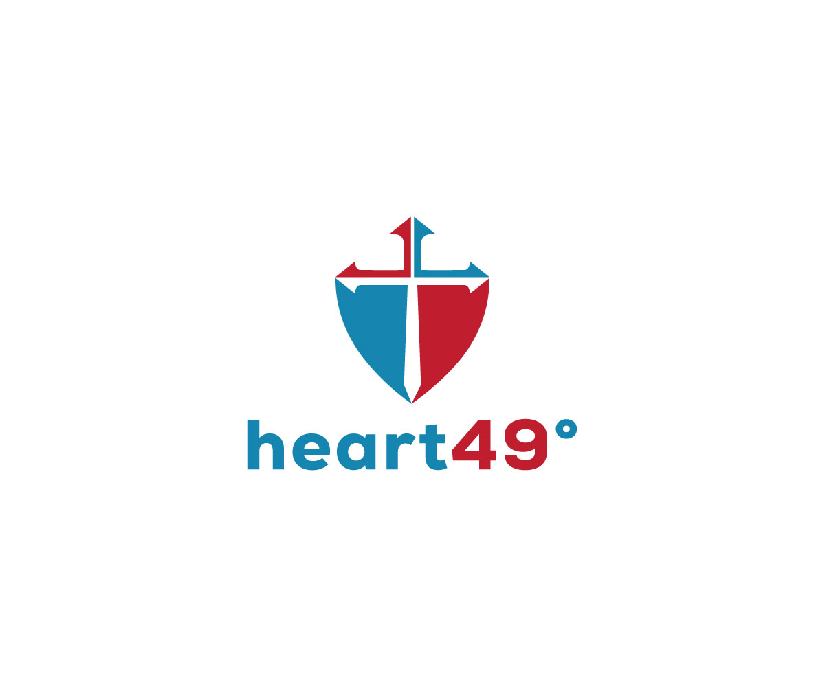 Logo Design by Nadim_art for heart49° | Design #37757633