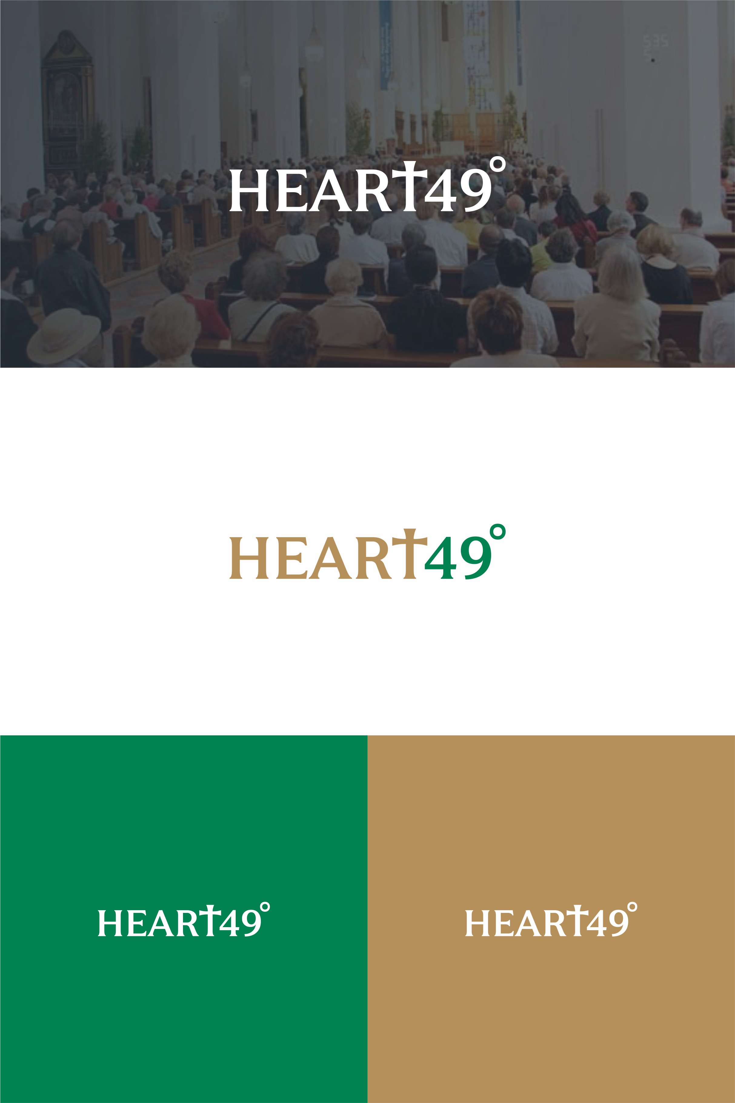 Logo Design by ndra for heart49° | Design #37756590