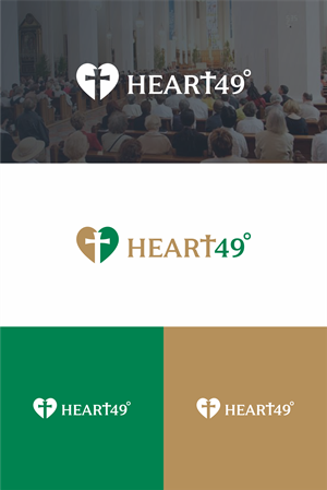 Logo Design by ndra for heart49° | Design: #37756610