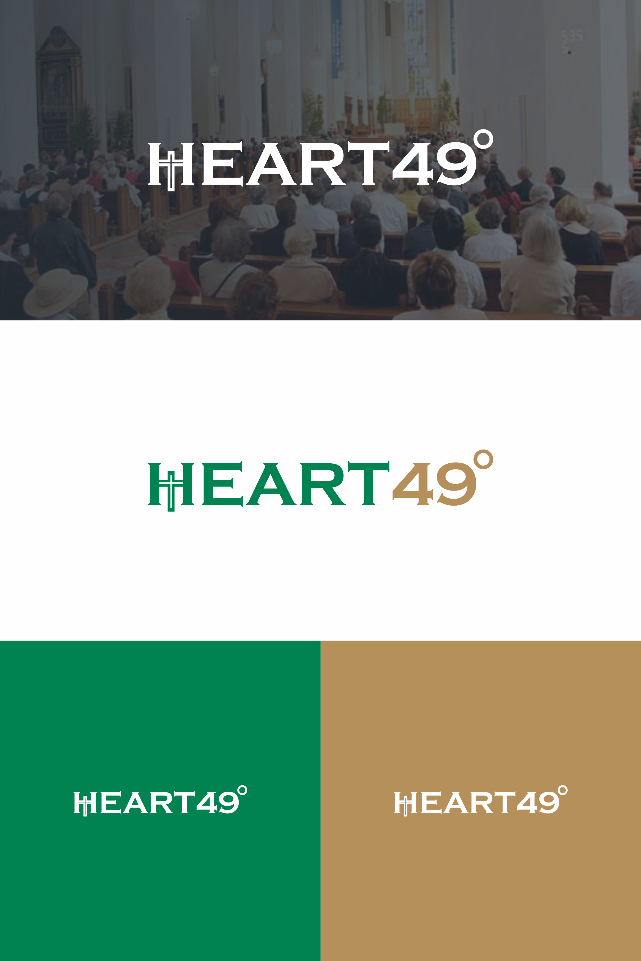 Logo Design by ndra for heart49° | Design #37757010