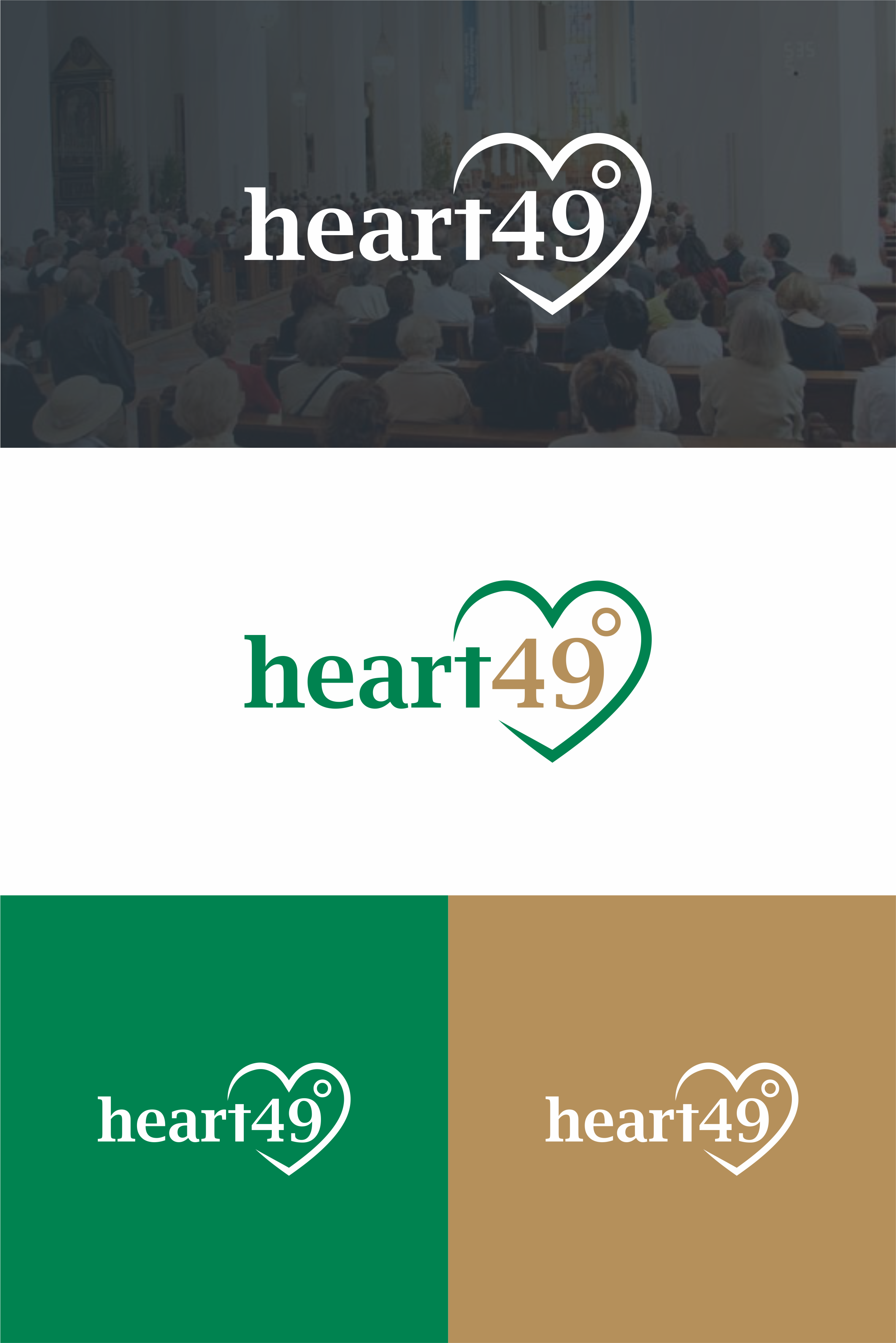 Logo Design by ndra for heart49° | Design #37757137