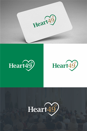 Logo Design by ndra for heart49° | Design: #37757146