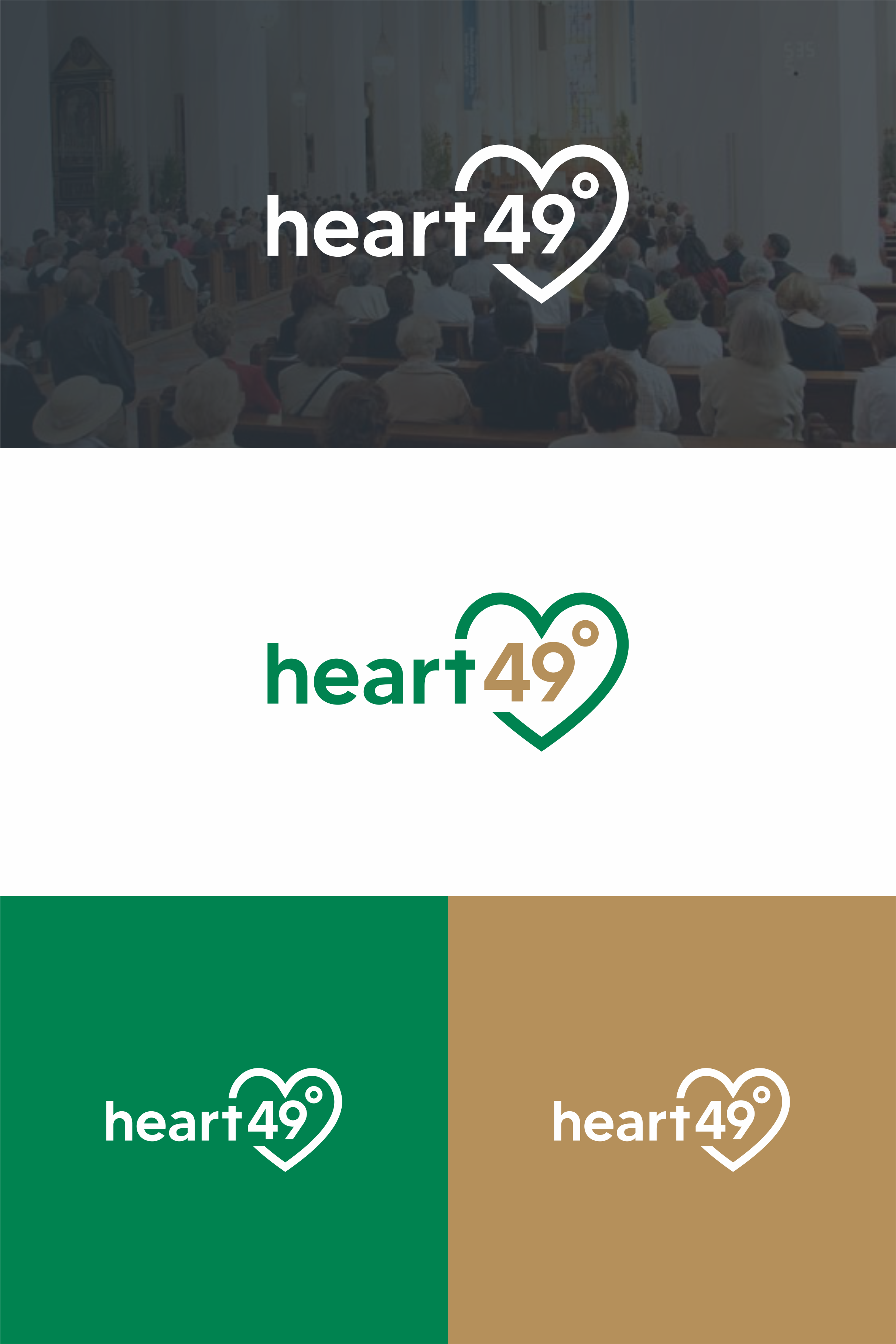 Logo Design by ndra for heart49° | Design #37757182