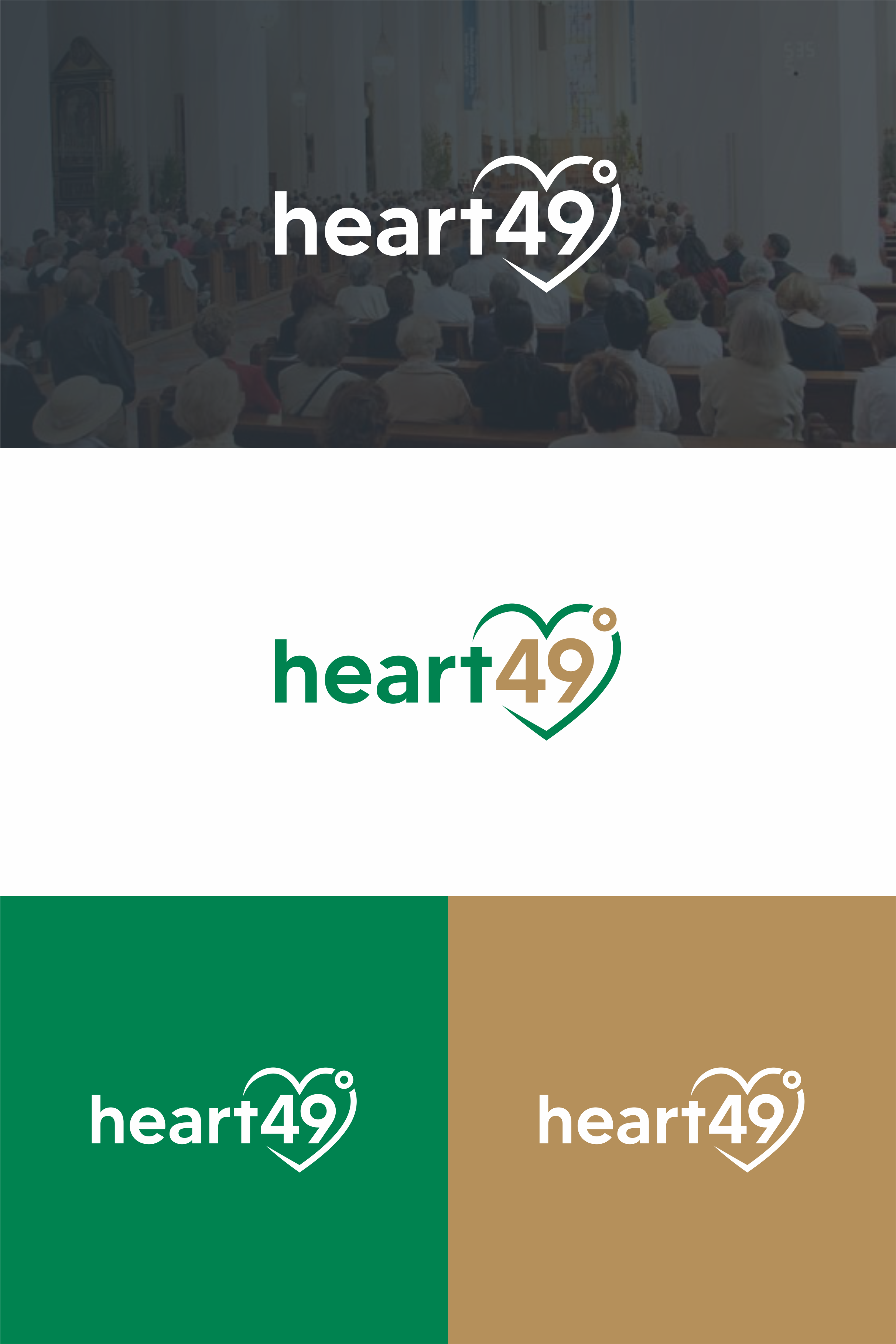 Logo Design by ndra for heart49° | Design #37757231