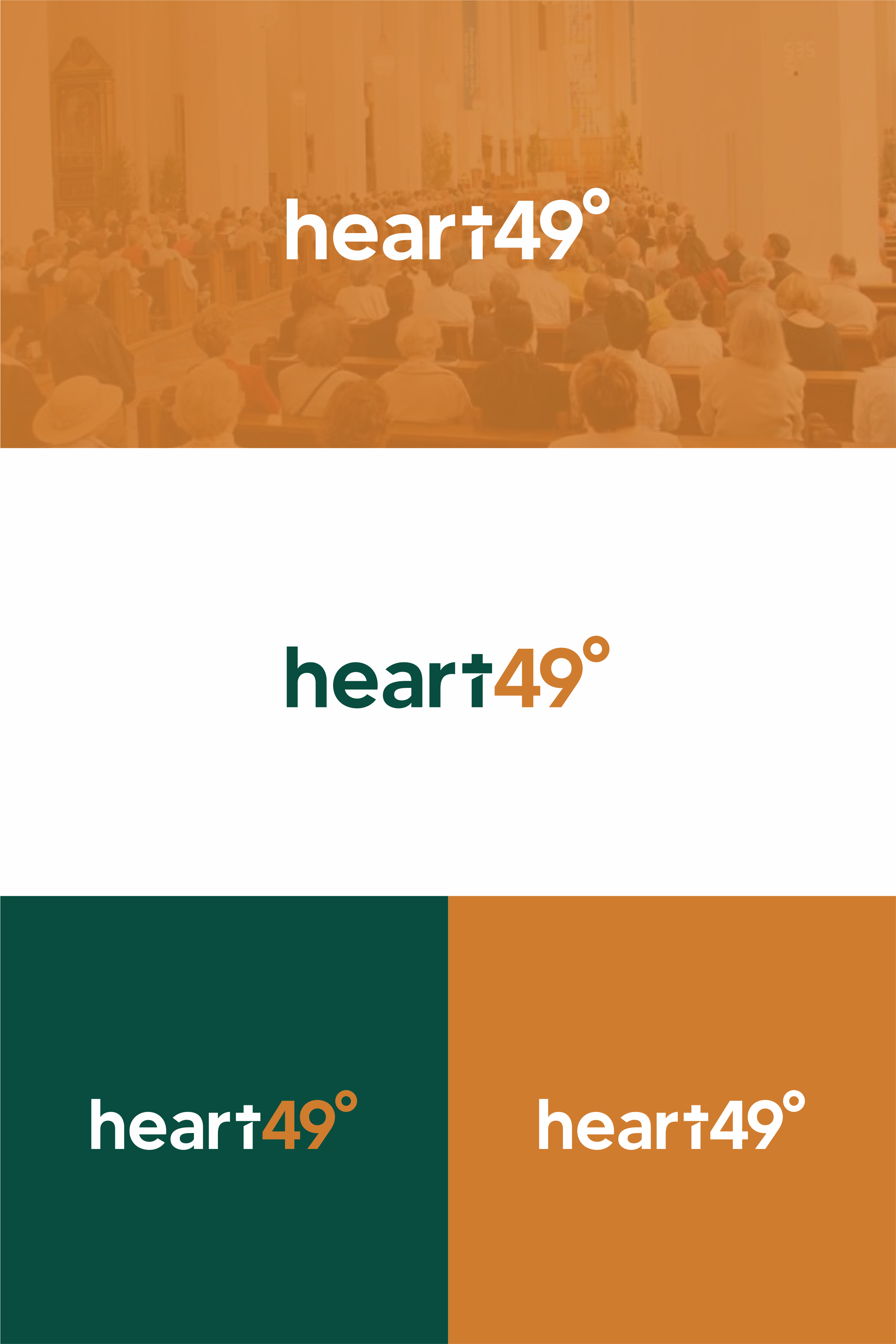 Logo Design by ndra for heart49° | Design #37759753