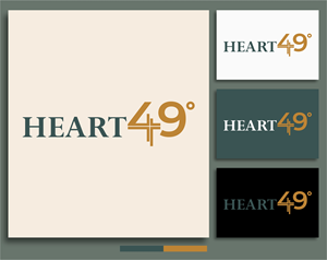 Logo Design by erikdesign for heart49° | Design #37758332