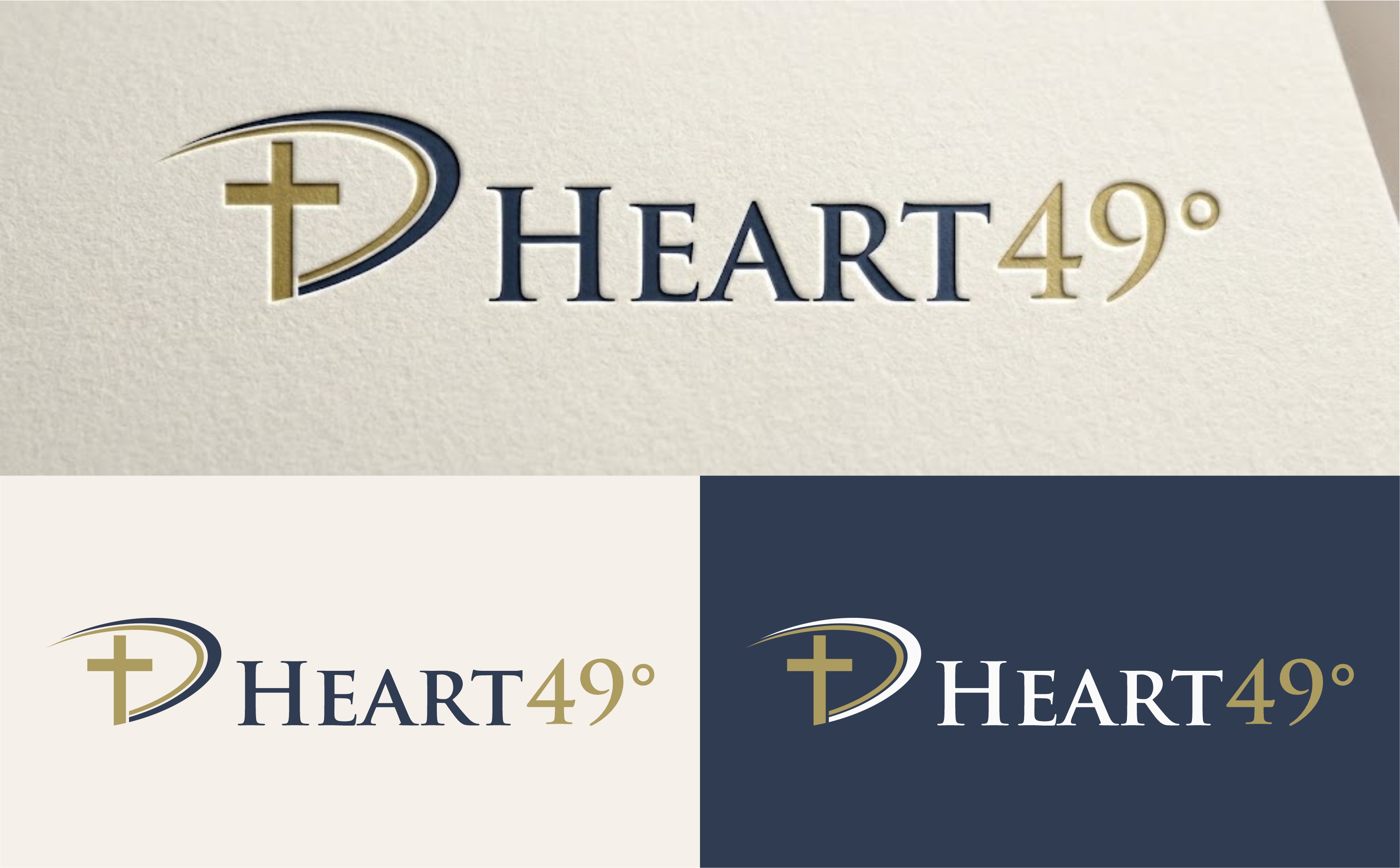 Logo Design by erikdesign for heart49° | Design #37770561