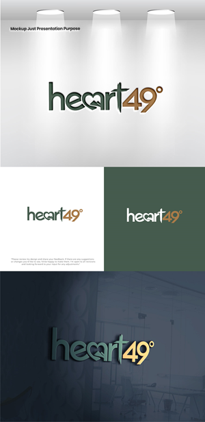 Logo Design by Pixel Signature for heart49° | Design: #37758409