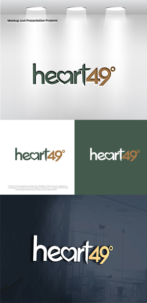 Logo Design by Pixel Signature for heart49° | Design: #37759626