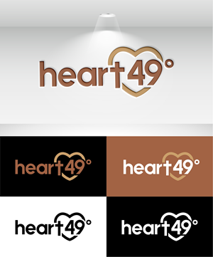 Logo Design by Noekha Studio for heart49° | Design: #37760161