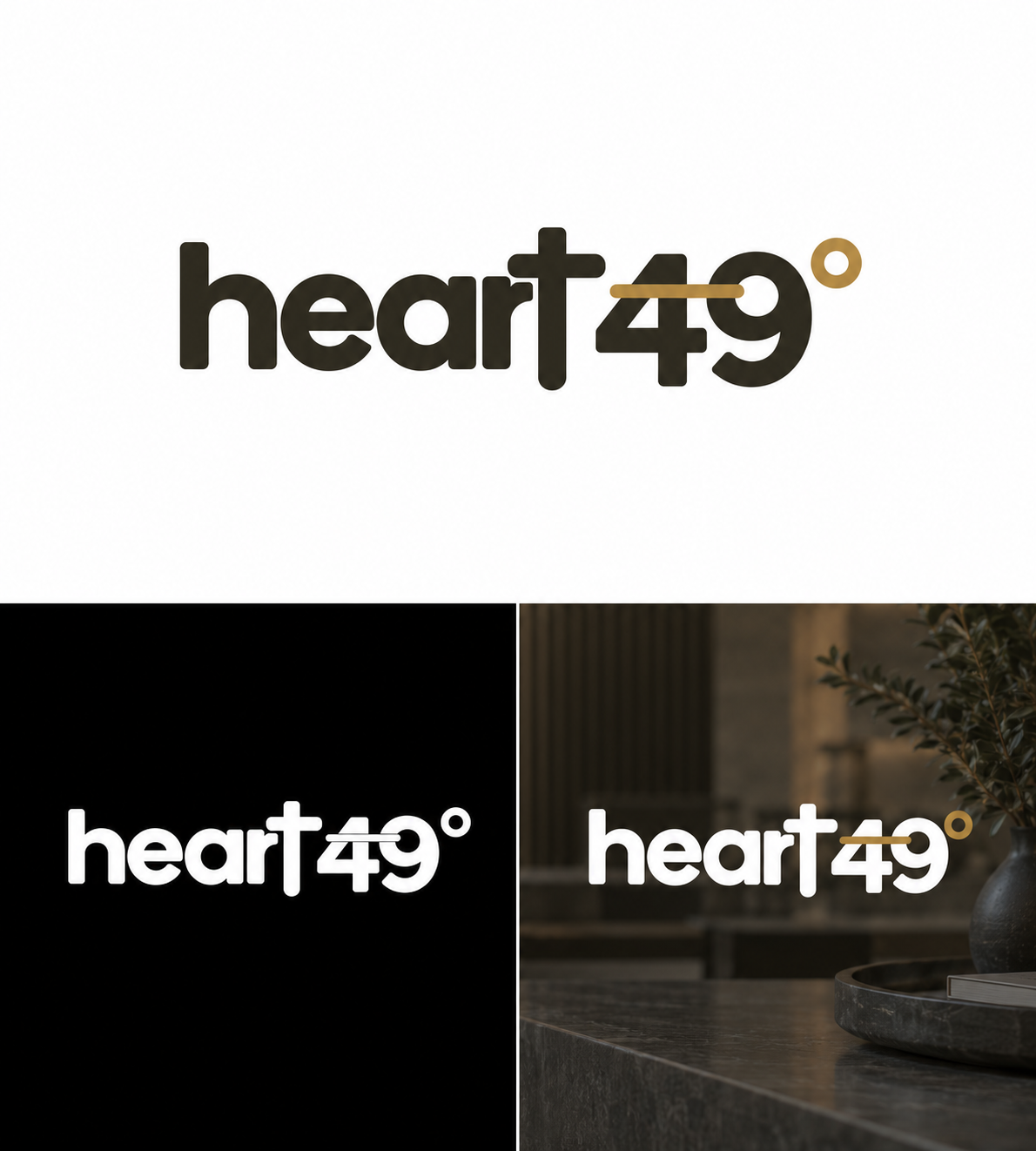 Logo Design by Astriella21 for heart49° | Design #37777561