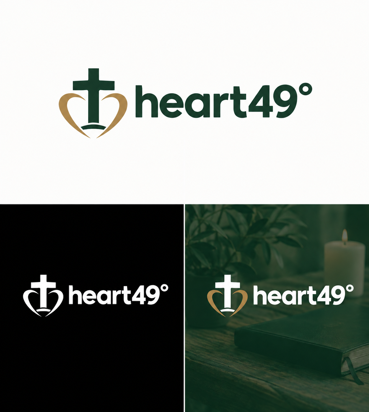 Logo Design by Astriella21 for heart49° | Design #37782931