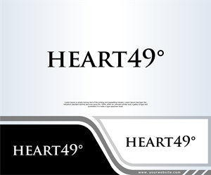 Logo Design by IKI IKU for heart49° | Design: #37760172