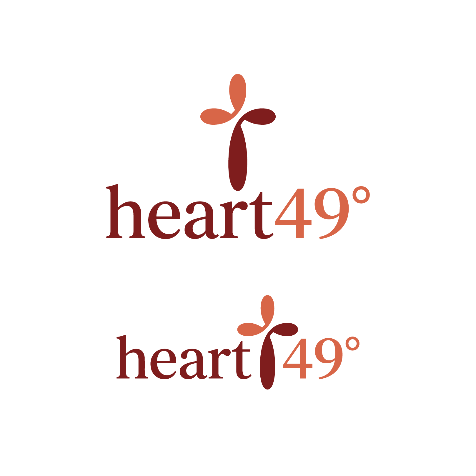 Logo Design by Blesign for heart49° | Design #37759463