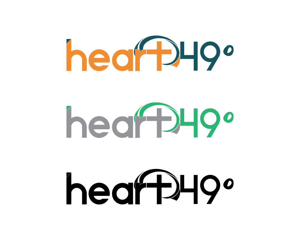 Logo Design by luxydesign for heart49° | Design #37767084